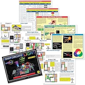 Amazon.com: Snap Circuits Lights Electronics Discovery Kit: Toys & Games