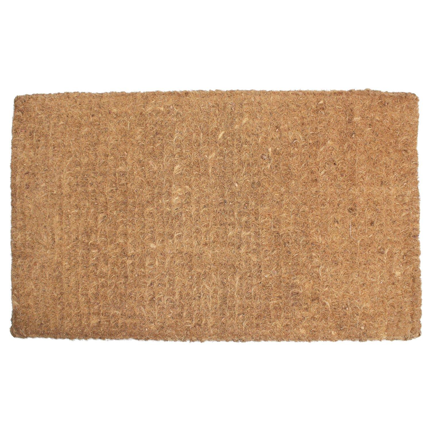 J & M Home Fashions Plain Imperial Coco Doormat, 48Inch