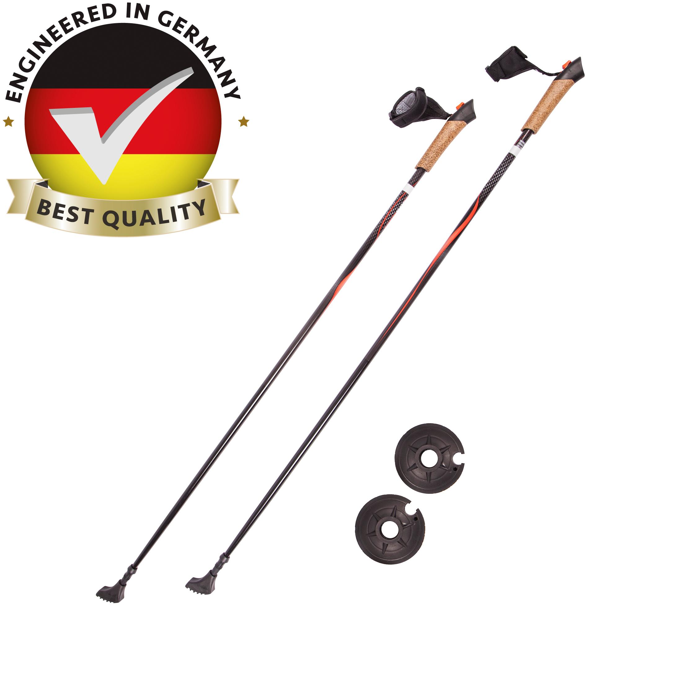Ultega Carbon Nordic Walking Poles Sports & Outdoors