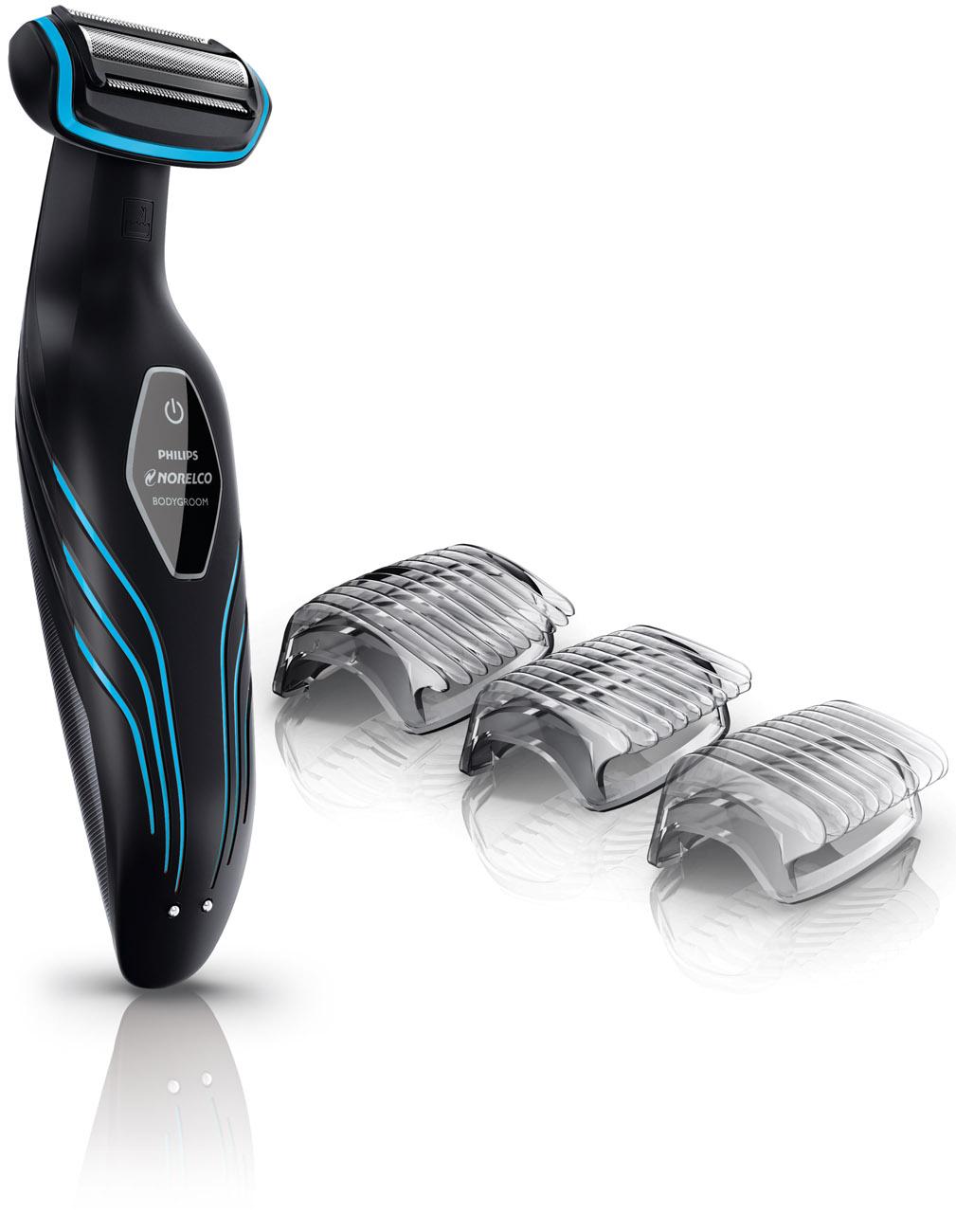 Philips Norelco Bodygroom Series 3100, Shave and trim with