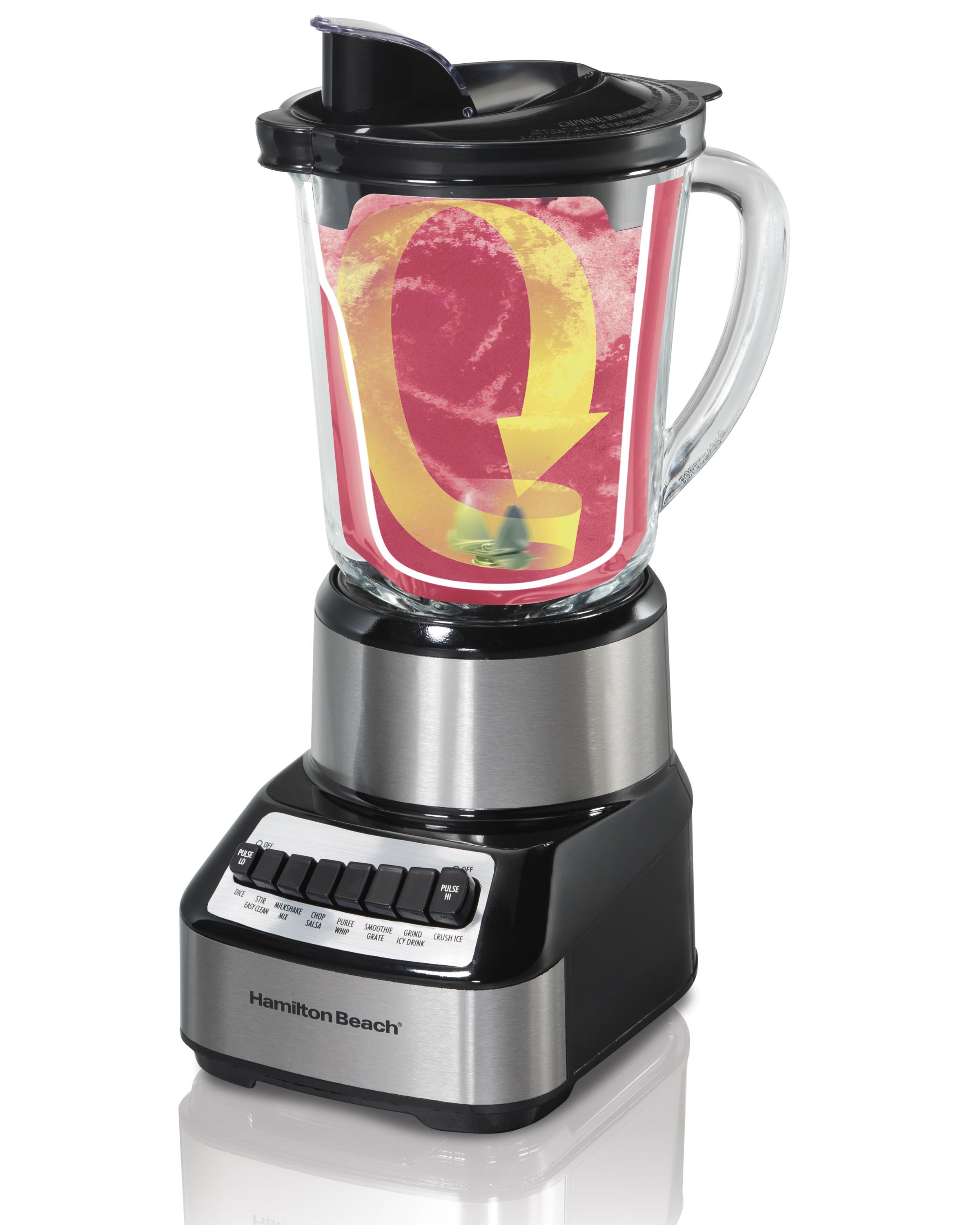 Hamilton Beach Wave Crusher MultiFunction Blender Electric Countertop Blenders