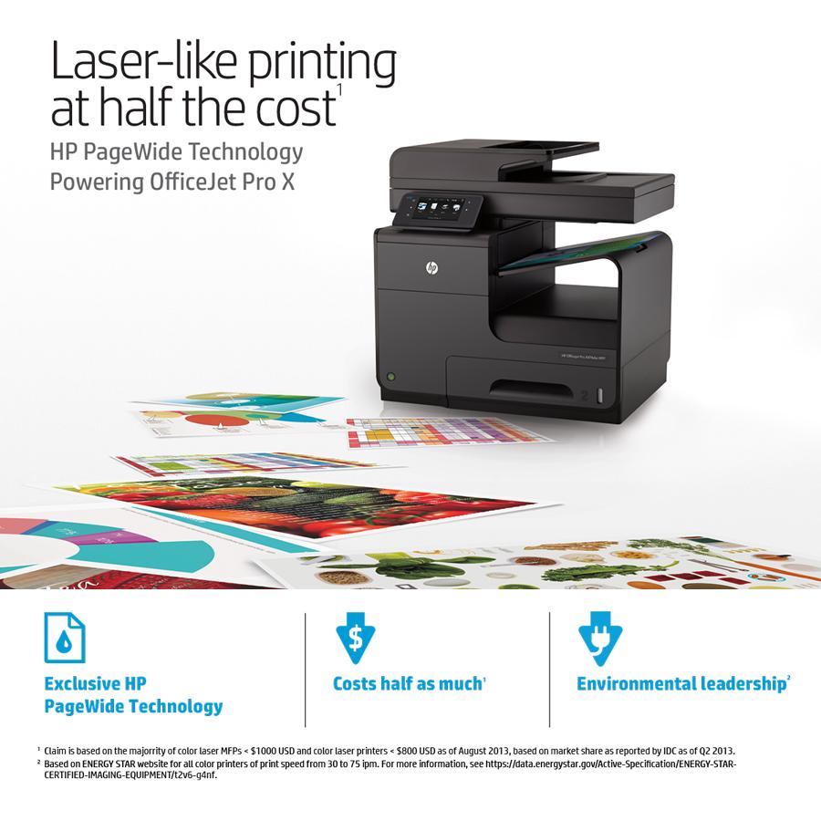 HP OfficeJet Pro X476dw Office Printer with Wireless