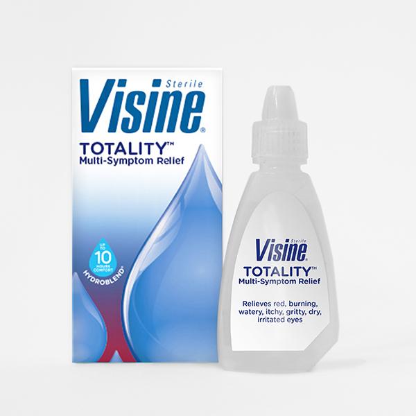 Visine Totality MultiSymptom Relief Eye Drops, 0.5 Fluid