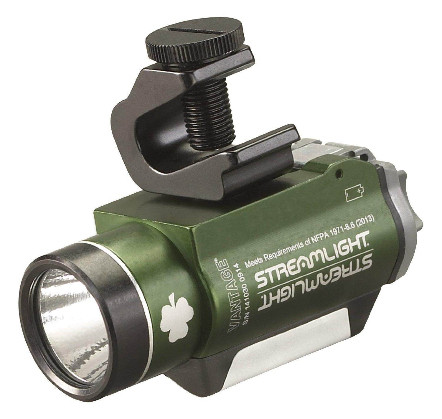 Streamlight 69189 Vantage Helmet Mounted Light with White and Green