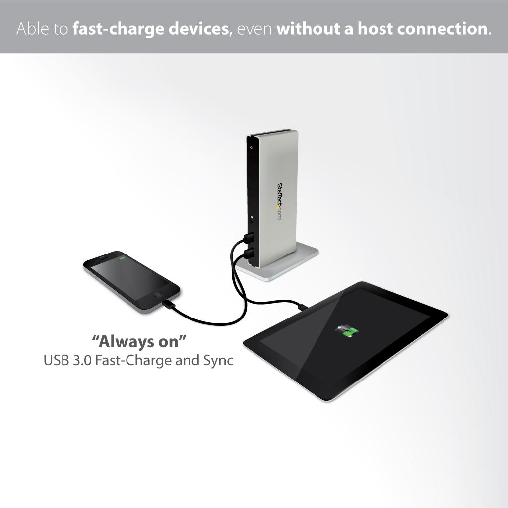 Universal USB 3.0 Laptop Docking Station w