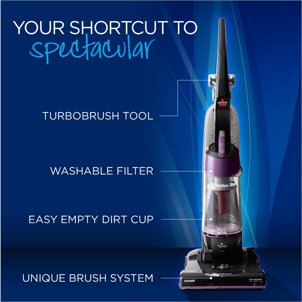 BISSELL 9595A Vacuum with OnePass Upright Vacuums