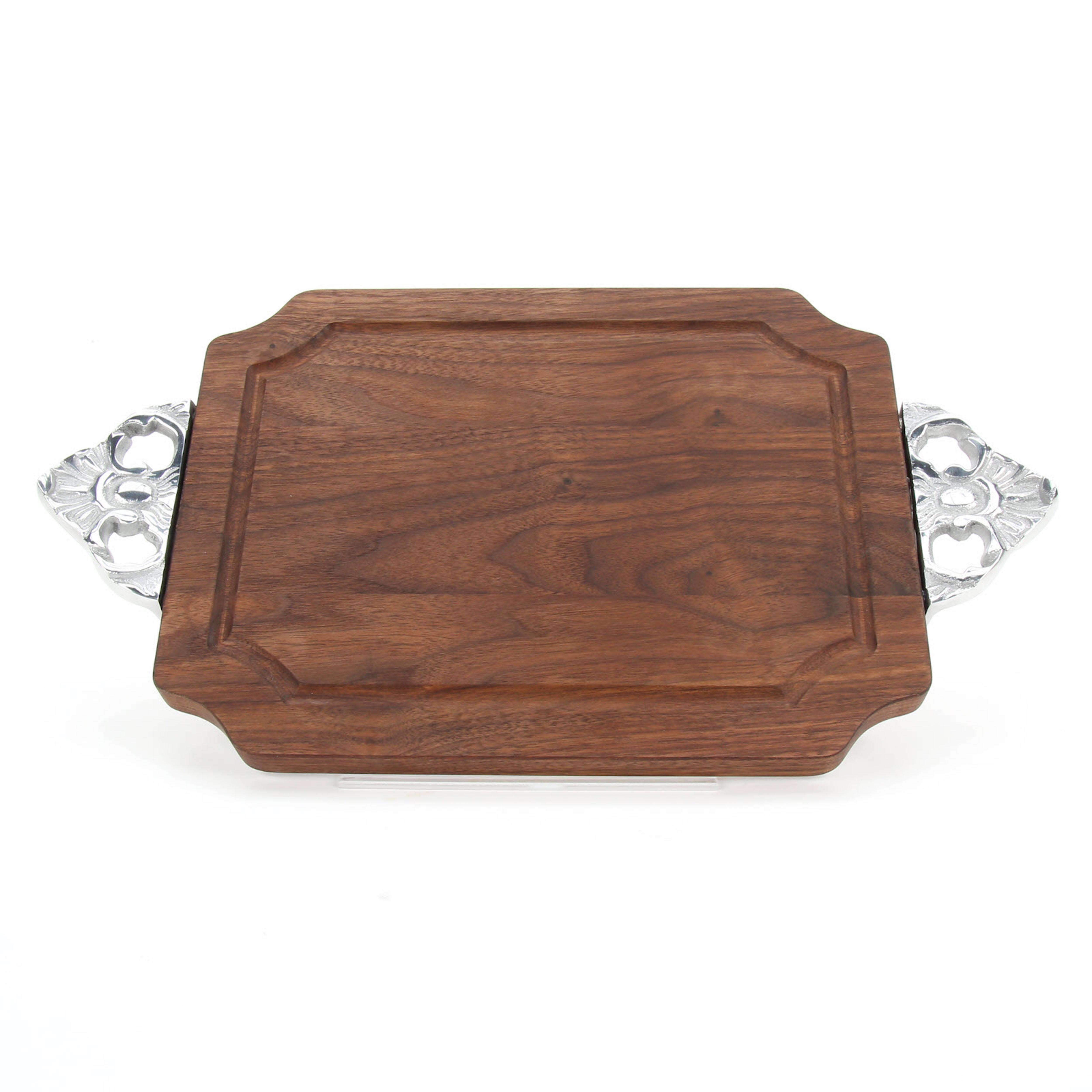 CHUBBCO W300SCY Cutting Board with Handles, Monogrammed