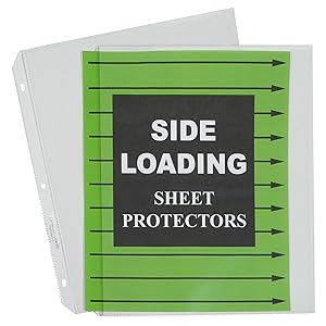Side Loading Sheet Protectors