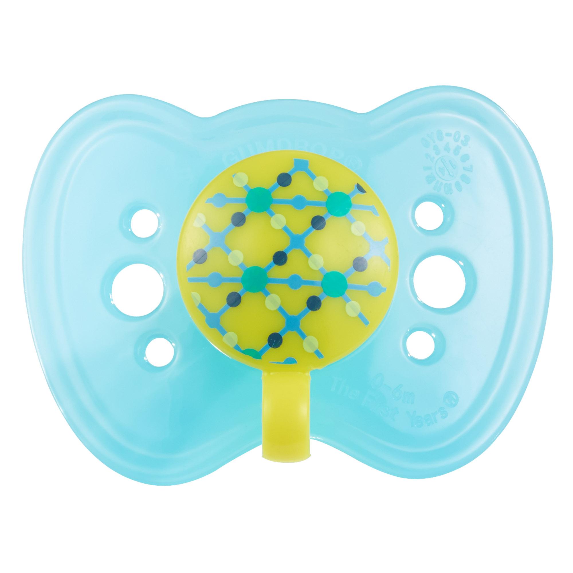 The First Years GumDrop Orthodontic Pacifier 06 months