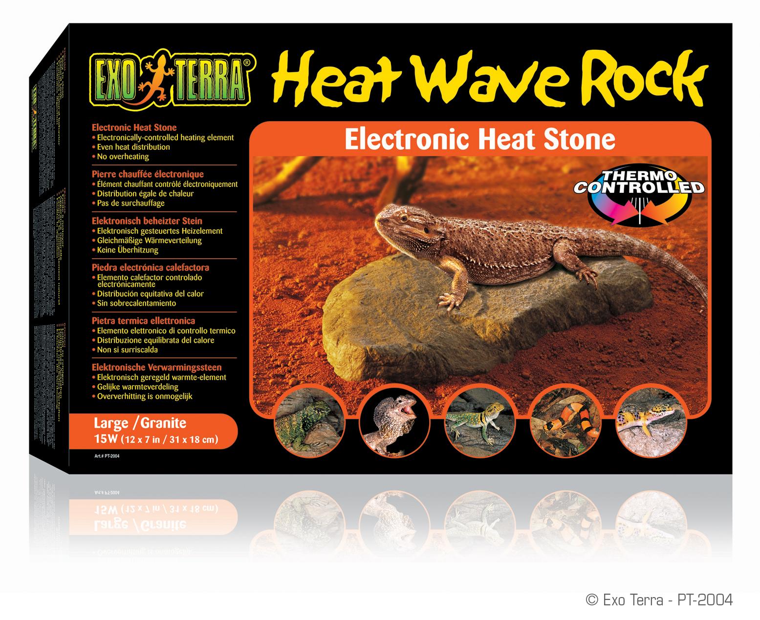 Exo Terra Heatwave Rock, Ul Listed, Large Aquarium