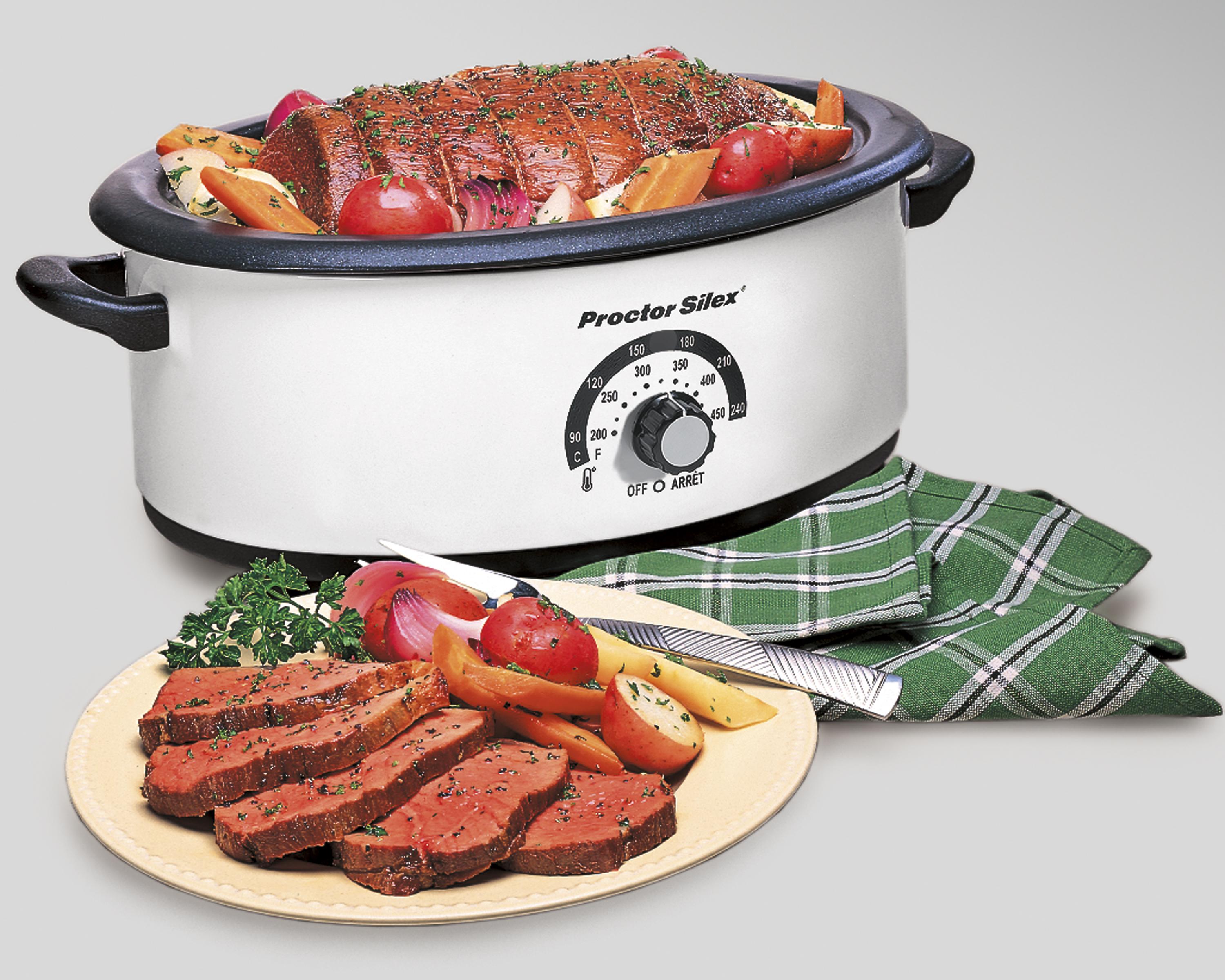 Proctor Silex 32700 Portable Roaster Oven, White Roster