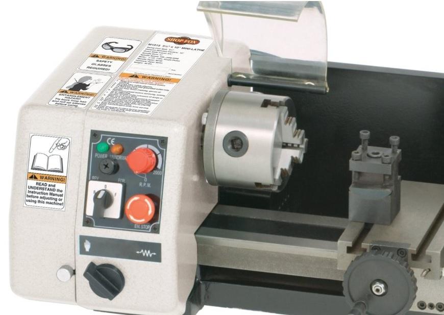 Shop Fox M1015 6Inch by 10Inch Micro Lathe Home Improvement