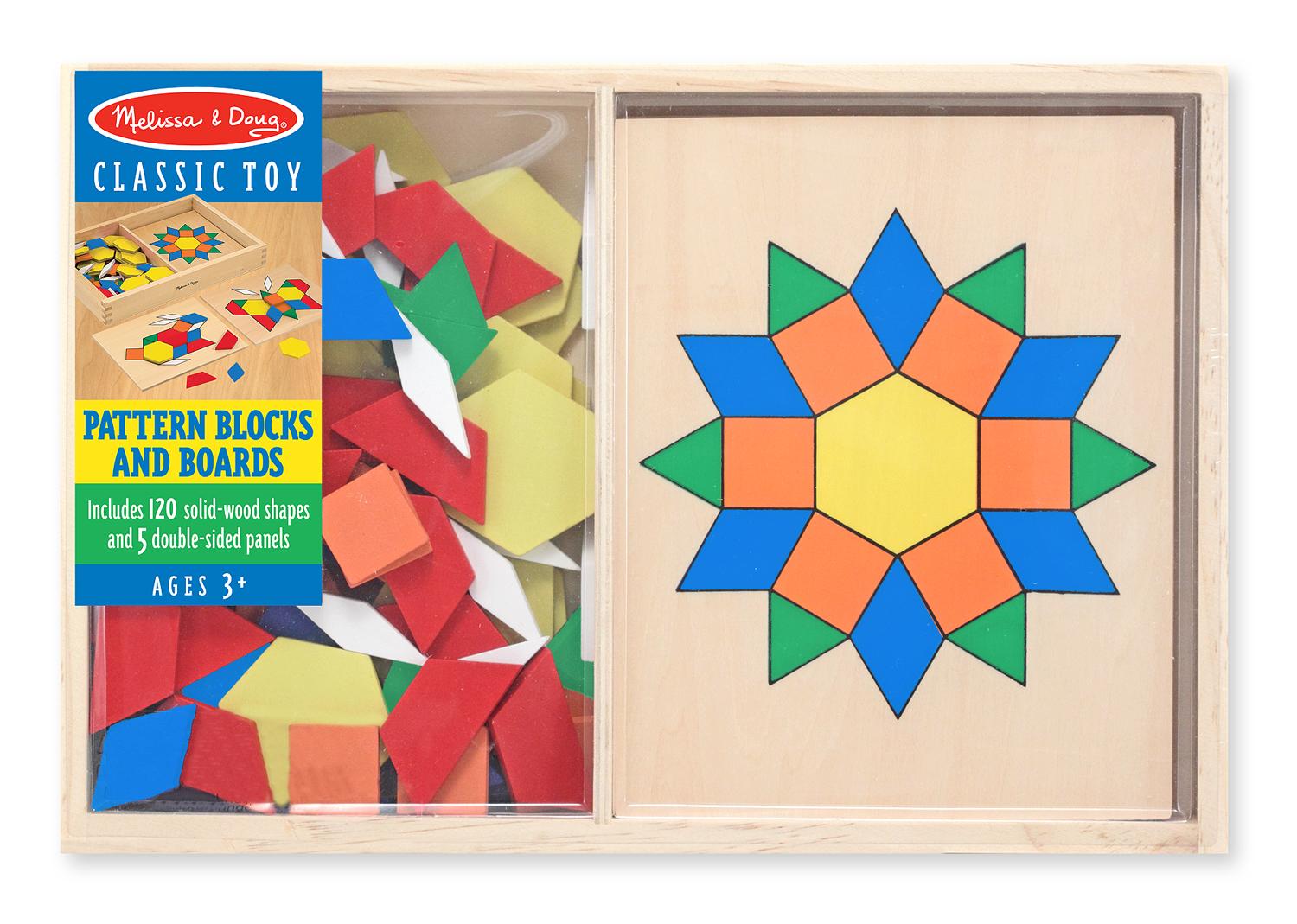 Melissa & Doug Pattern Blocks and Boards Melissa & Doug