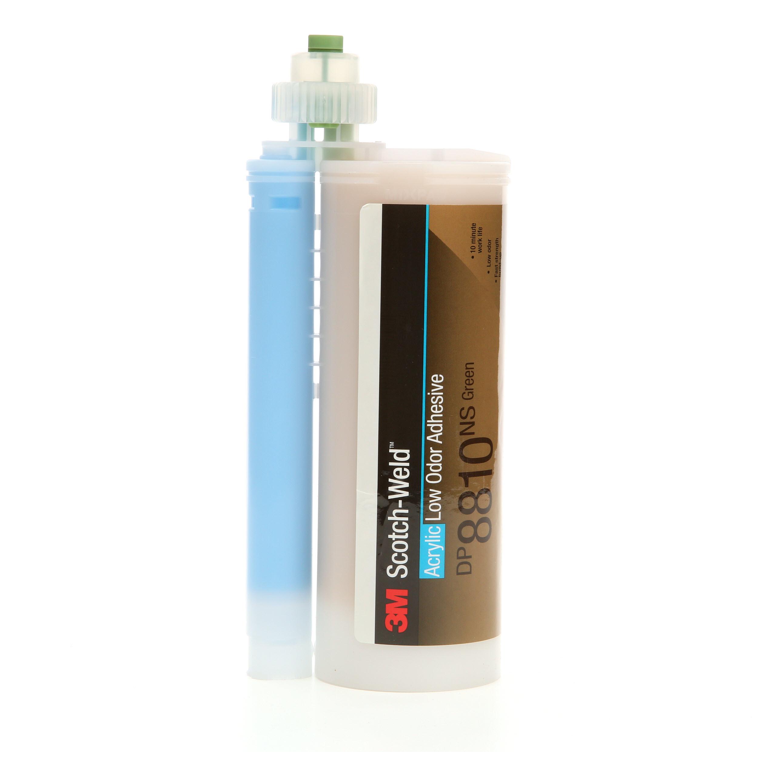 3M ScotchWeld Green Low Odor Acrylic Adhesive, DP8810NS, 45 mL Amazon