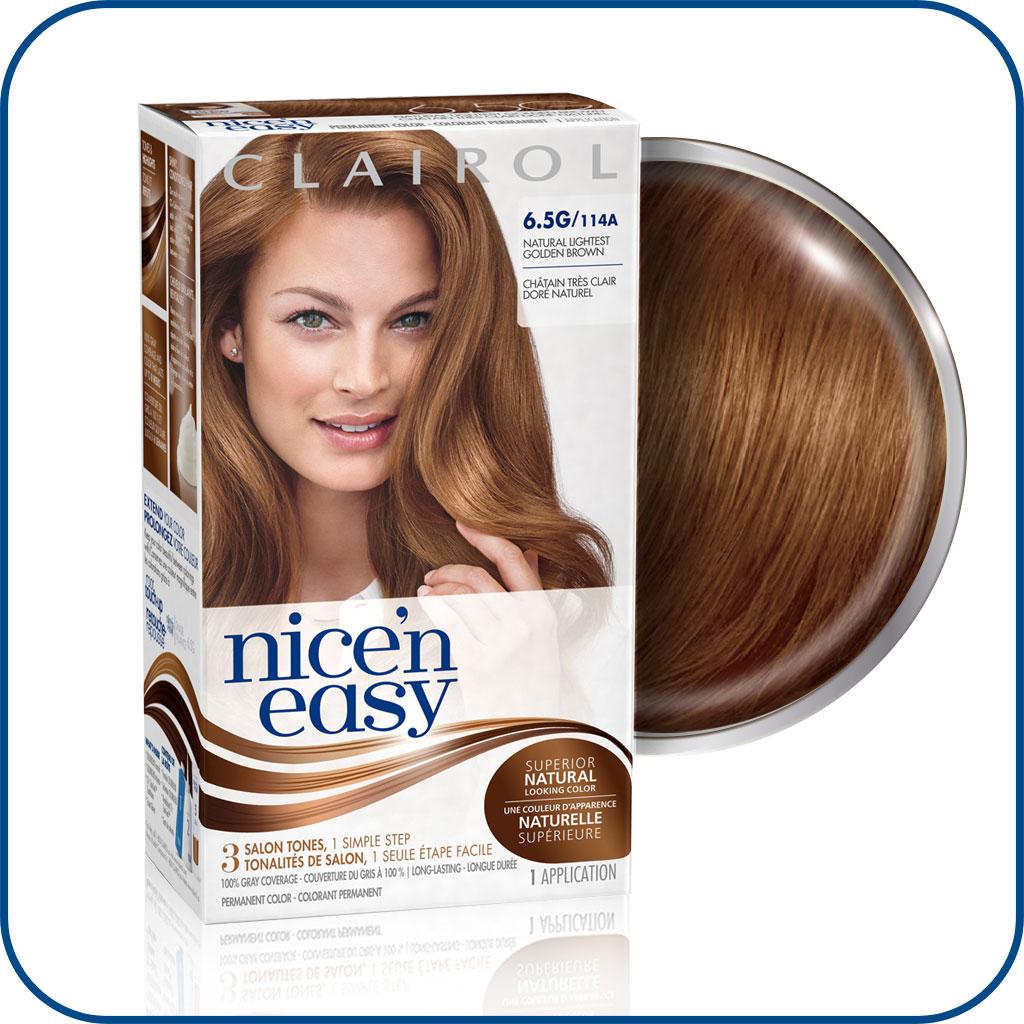 Clairol Nice 'n Easy Hair Color 114A Natural Lightest