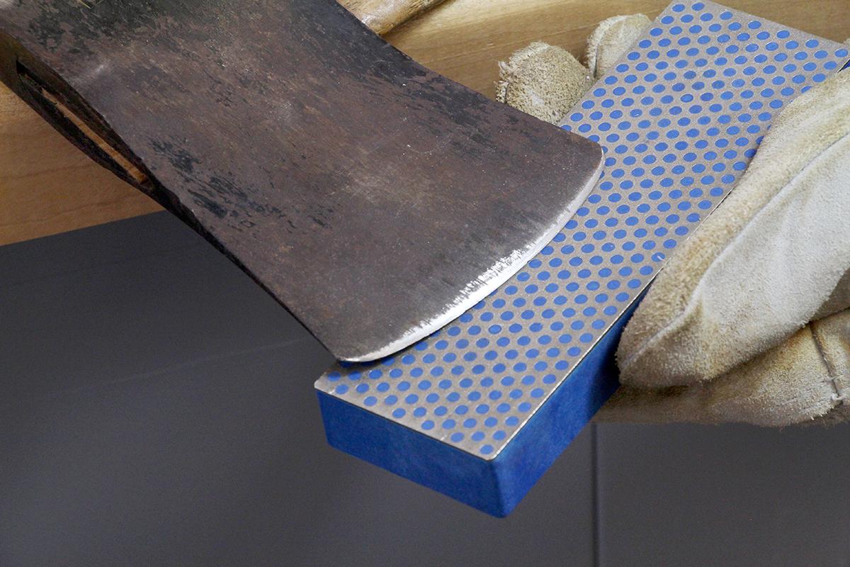 DMT W6EFC Three 6Inch Diamond Whetstone Models in Hard Wood Box