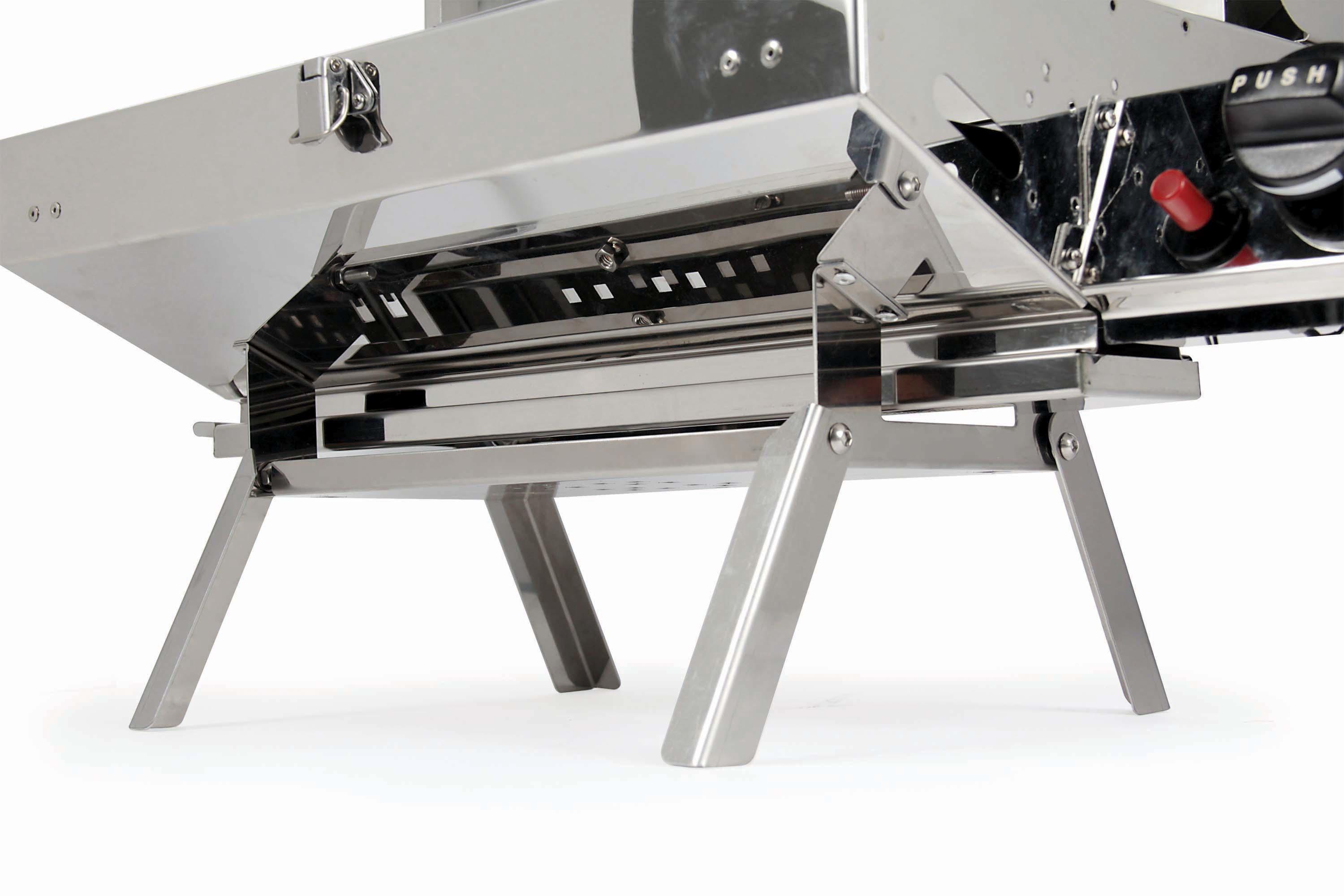 Camco RV Olympian Stainless Steel Portable Low Pressure Grill Motorhome