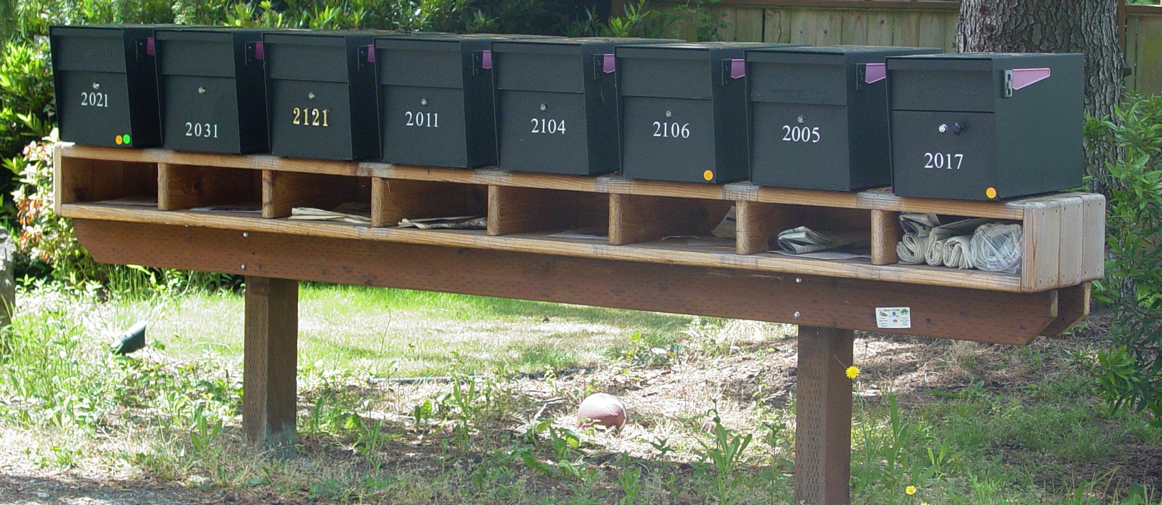 Mail Boss 7506 Mail Manager Locking Security Mailbox, Black Security