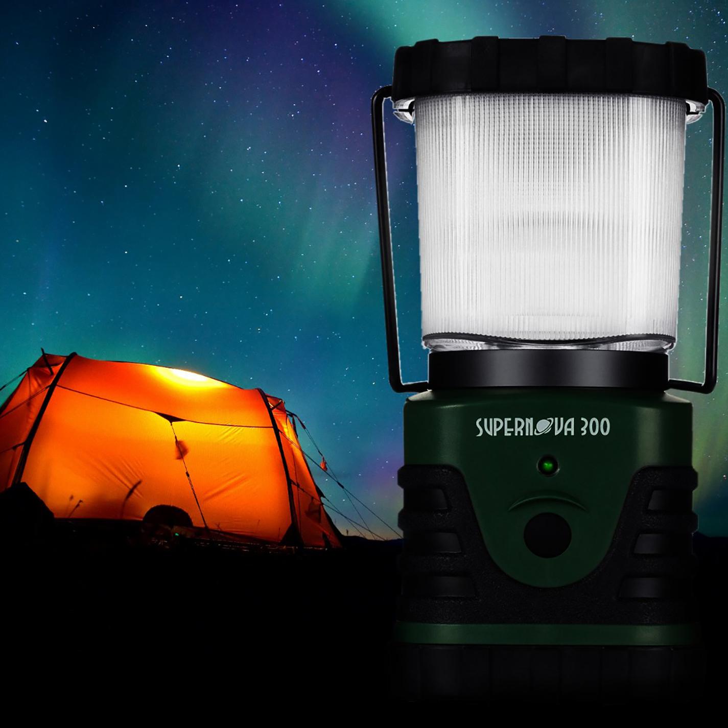 Supernova 300 Lumens Ultra Bright LED Camping and Emergency Lantern
