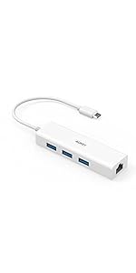 3 usb port& a ethernet port