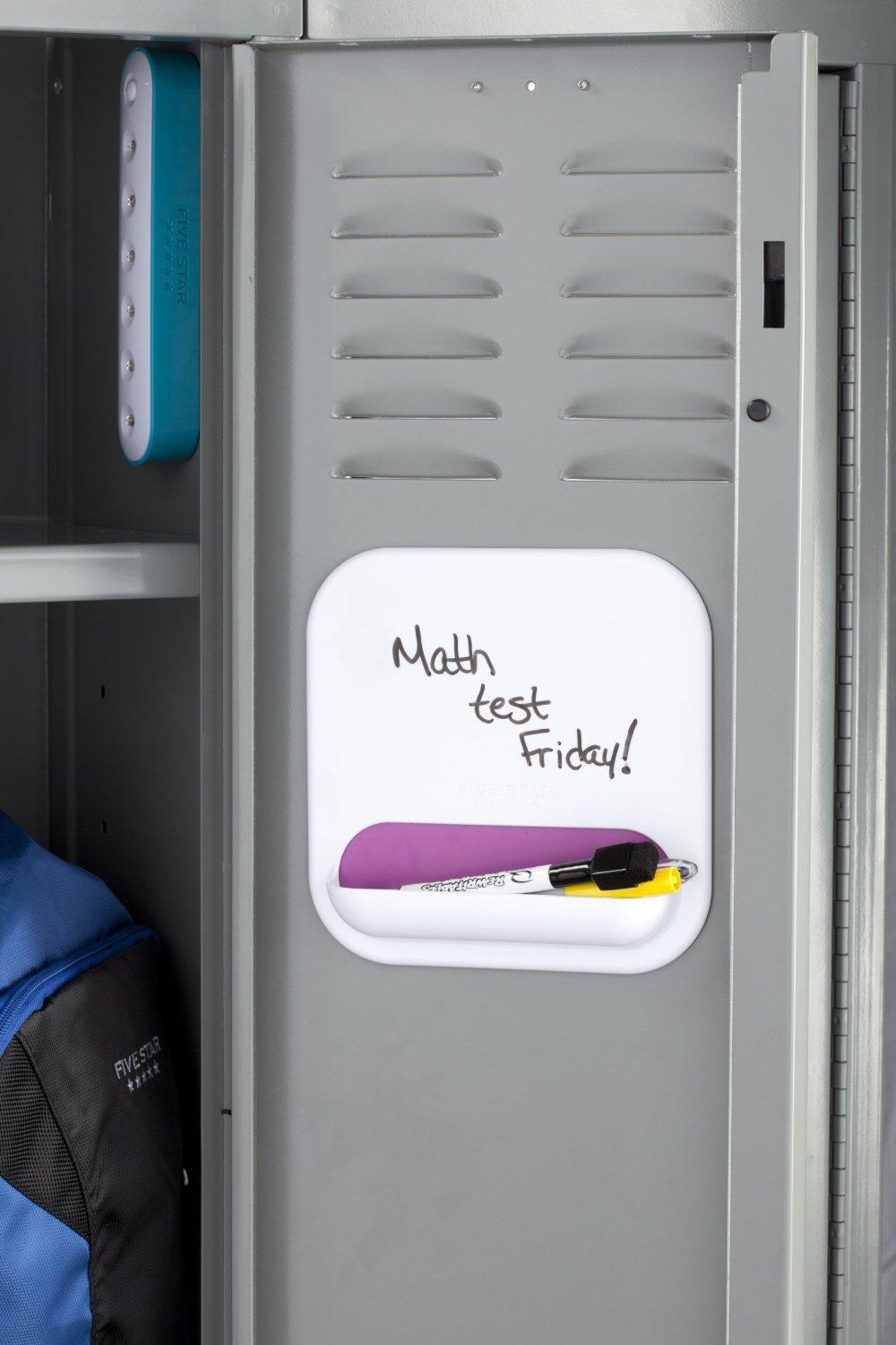 Five Star Locker Organizer, Combo Dry Erase Board and