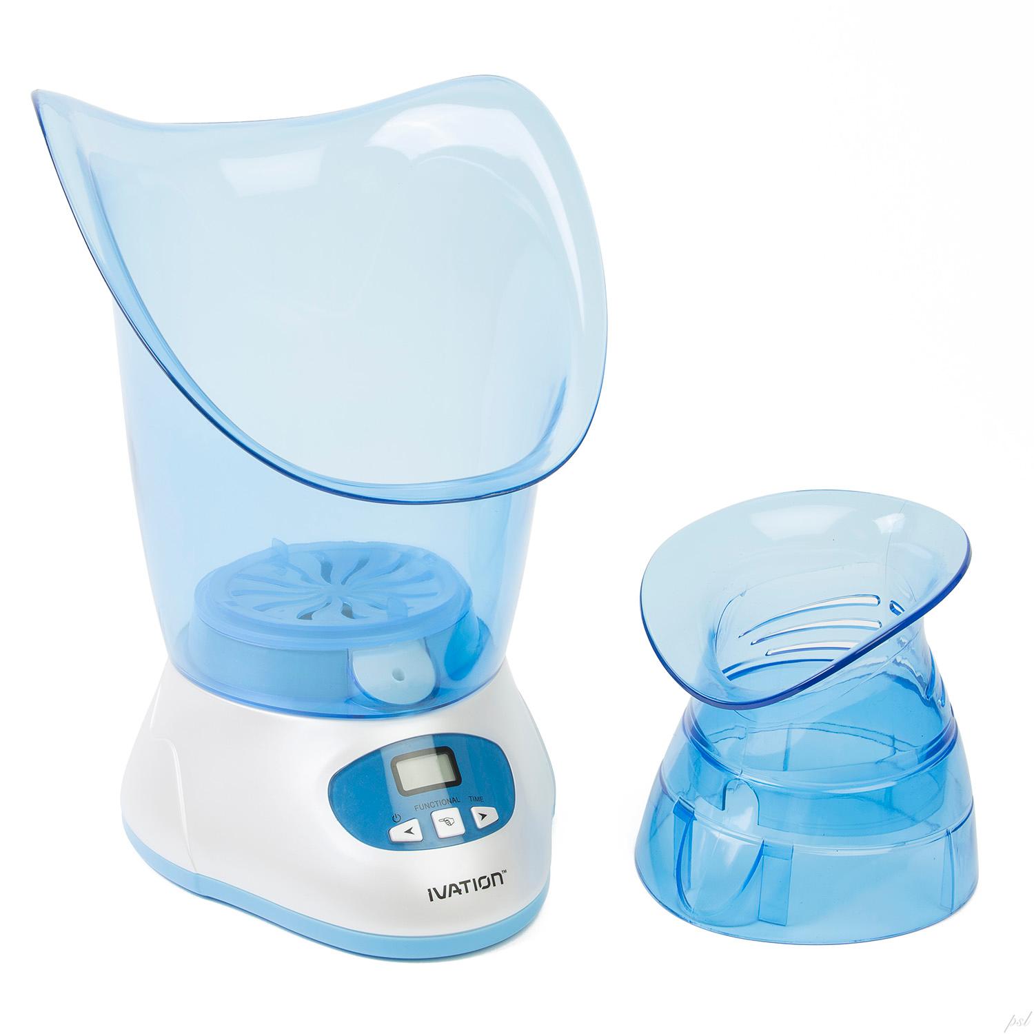 Ivation LCD Disply Facial Steamer Freestanding Wall