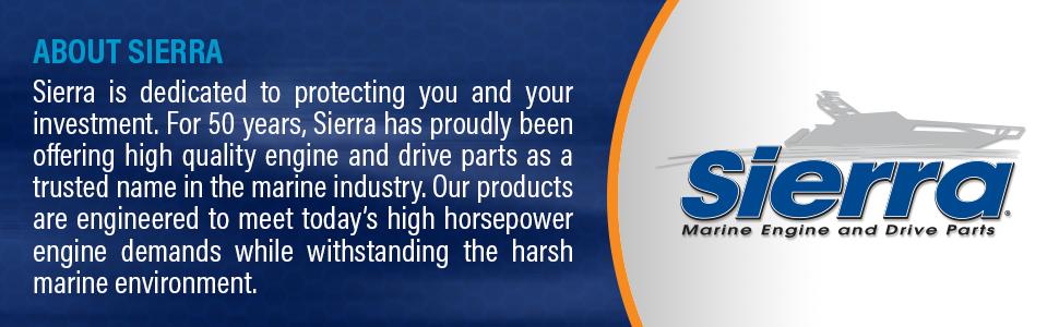 Sierra, Marine, SeaStar, DIY, Repair, Warranty, High Quality, Best in Business, Marine Engine, OEM