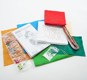 Comes with all you need to craft a great Christmas stocking