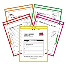 Neon Stitched Shop Ticket Holders