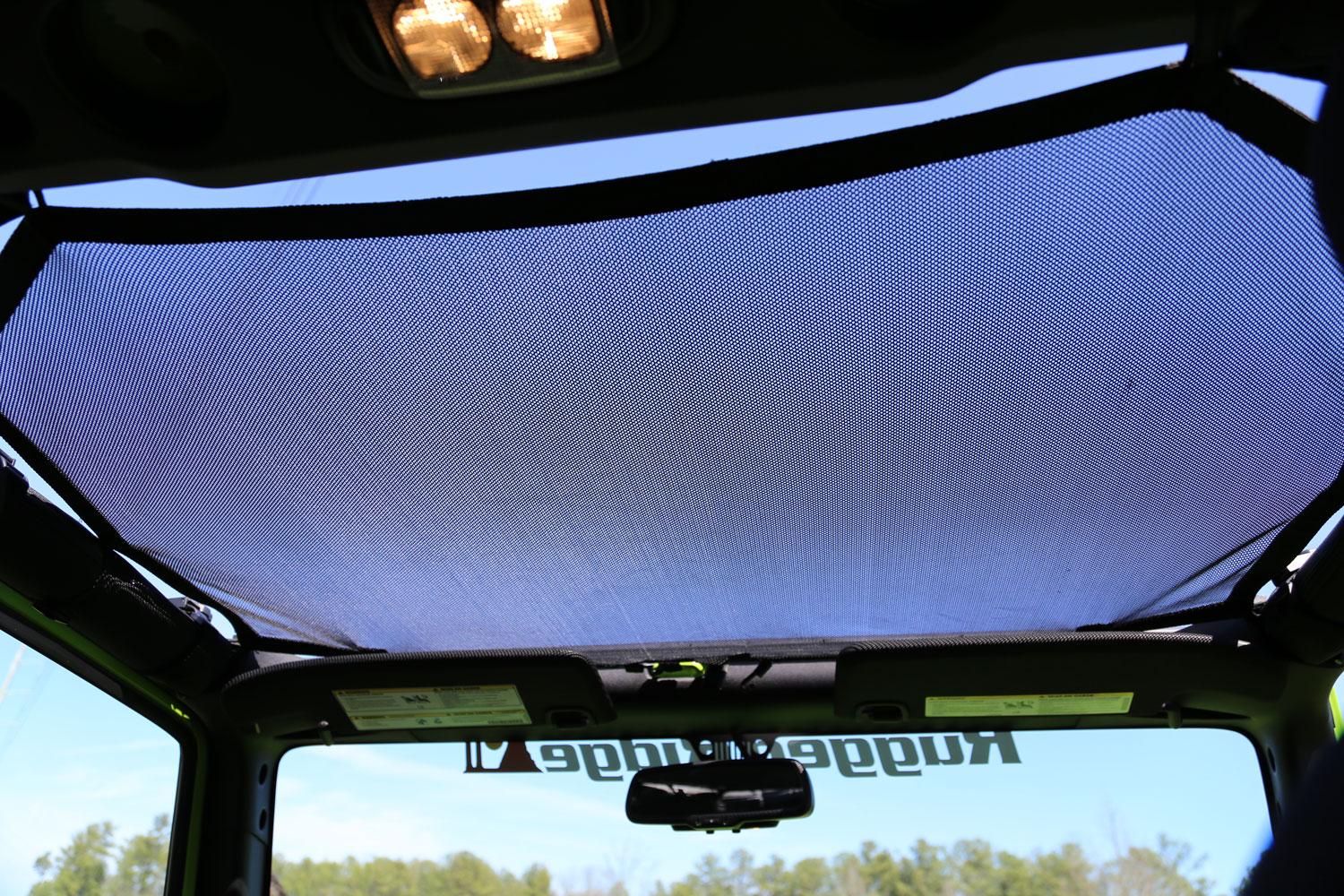 Rugged Ridge 13579.04 Black Eclipse Sun Shade for Select