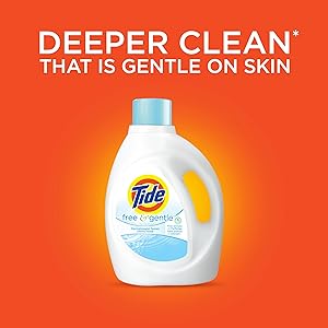Tide Free and Gentle Liquid Laundry Detergent