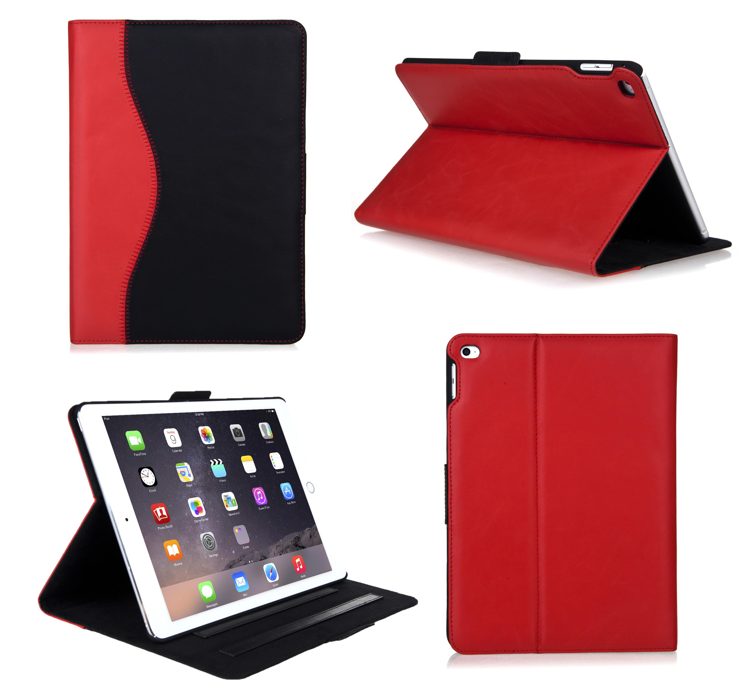 Bear Motion Case ® for Apple iPad Air 2 (iPad 6) Luxury 100 Genuine Top Layer