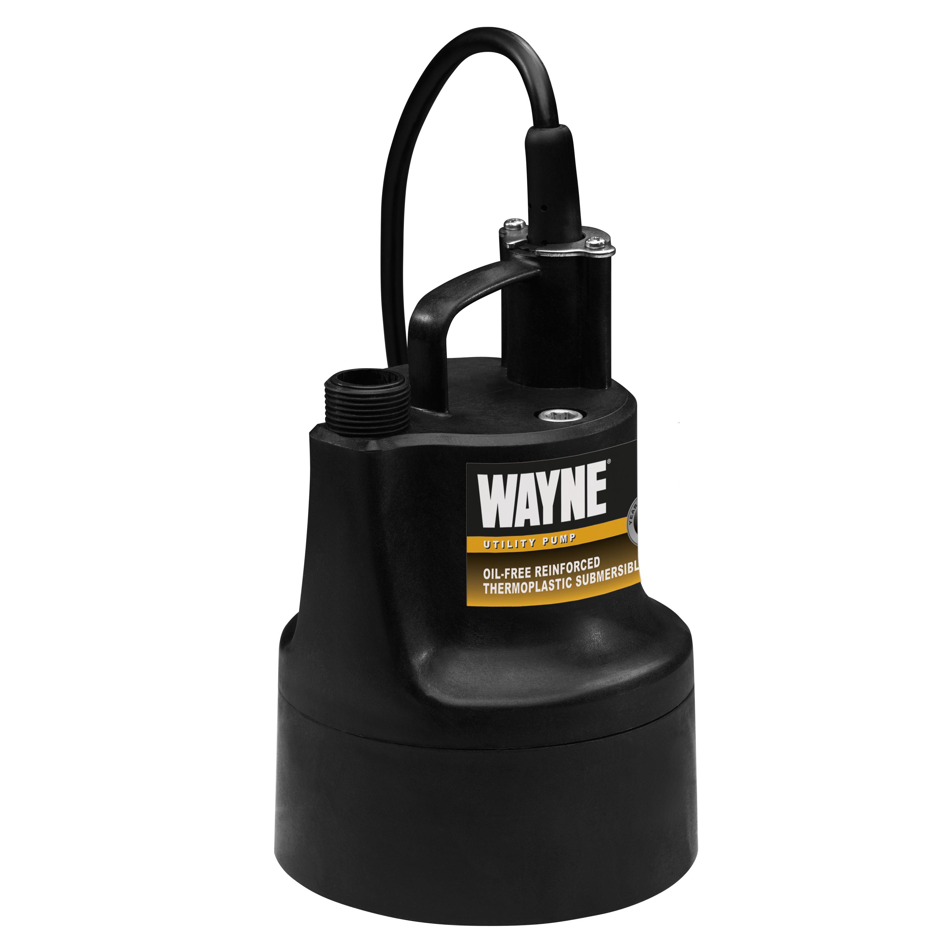 WAYNE GFU110 Portable, Light Duty, Electric Water Removal Pump