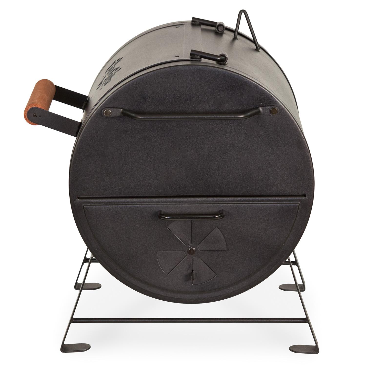 CharGriller 22424 Table Top Charcoal Grill and Side Fire