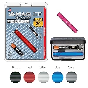 Maglite, Blister, Box, Incandescent, 1-Cell, Single-Cell, AAA