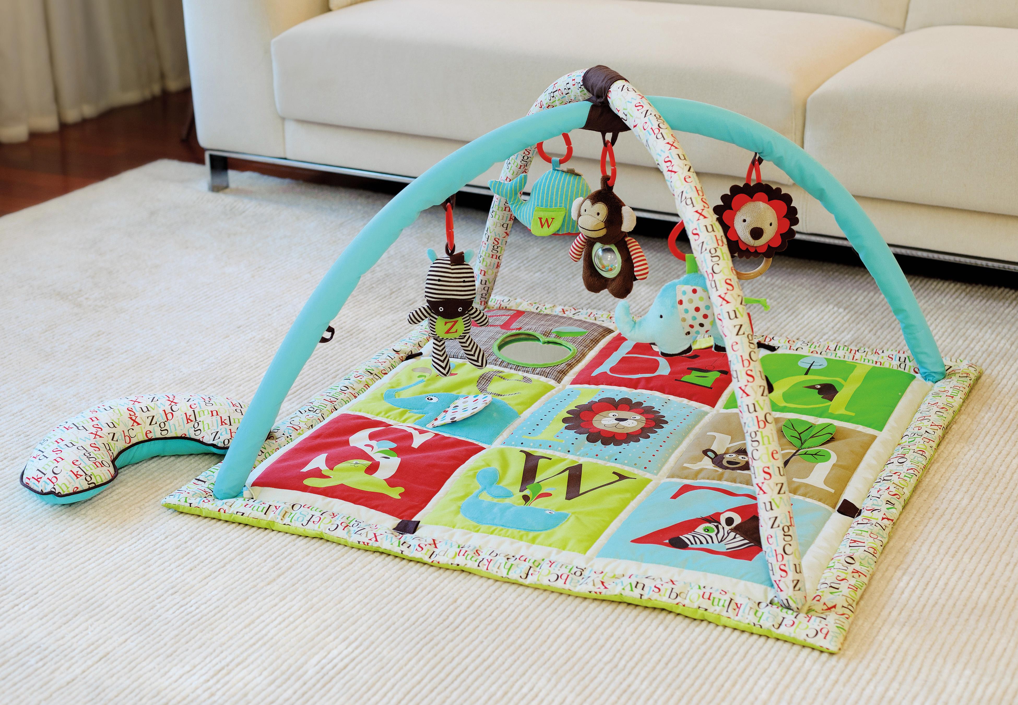 Skip Hop Alphabet Zoo Activity Gym Stationary Stand Up