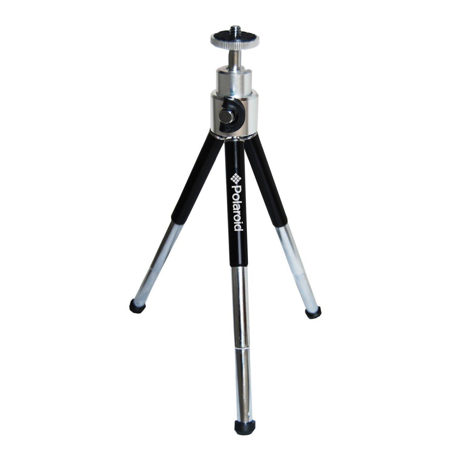 Polaroid 8" Heavy Duty Mini Tripod With Pan Head With Tilt