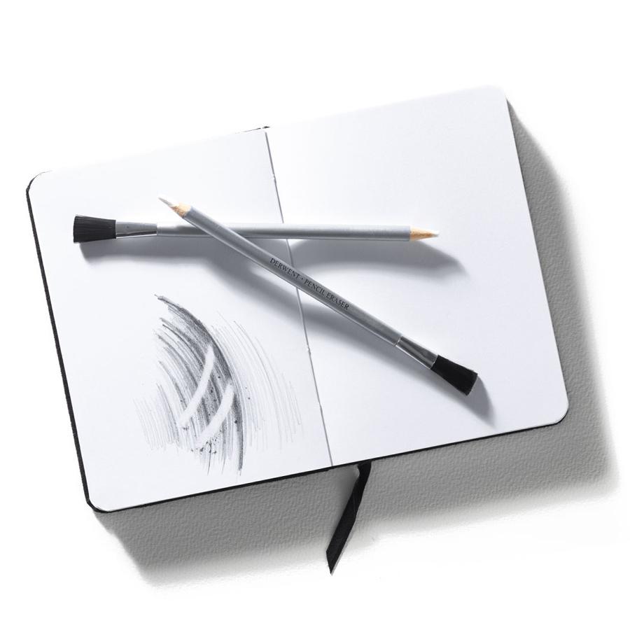 Derwent Eraser Pencils with Brush, Pack, 2 Count (2301933