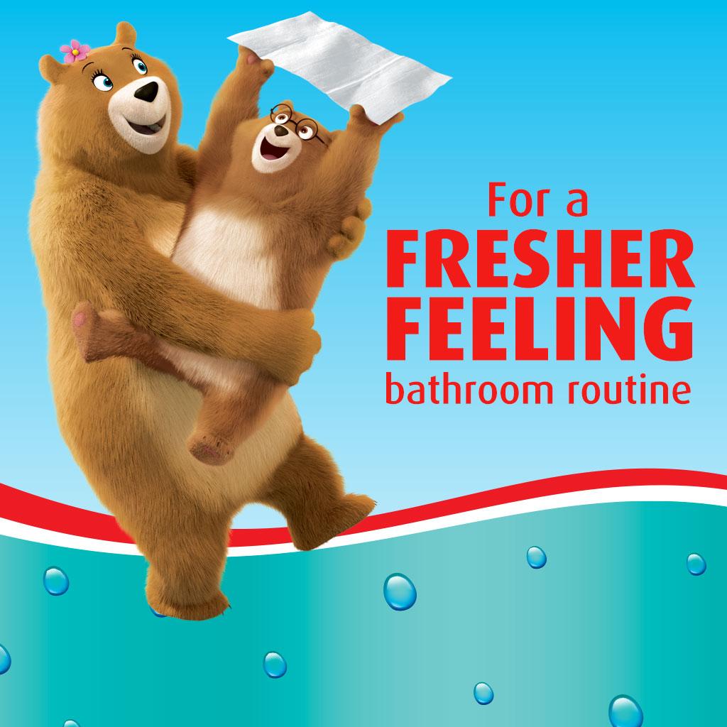 Charmin Freshmates Flushable Wipes, 120 Count (Pack of 8