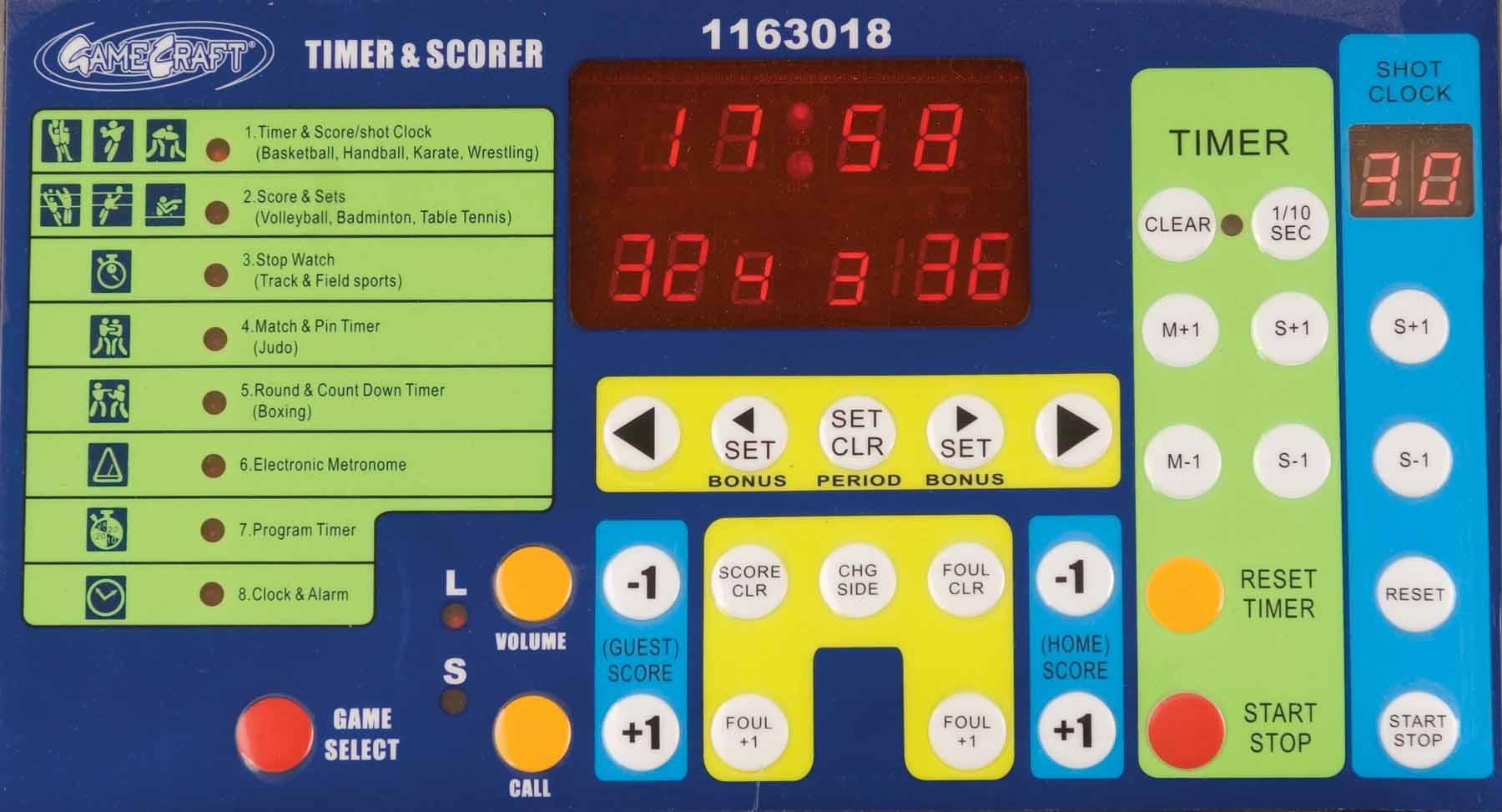 BSN Indoor/Outdoor Tabletop Scoreboard Scoreboards And
