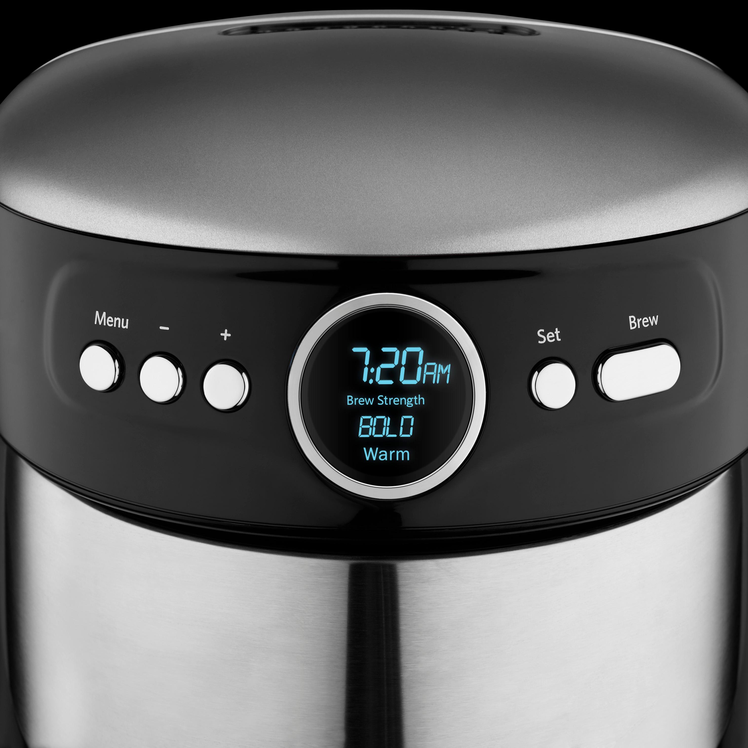 KitchenAid KCM111OB 12Cup Glass Carafe Coffee Maker Onyx