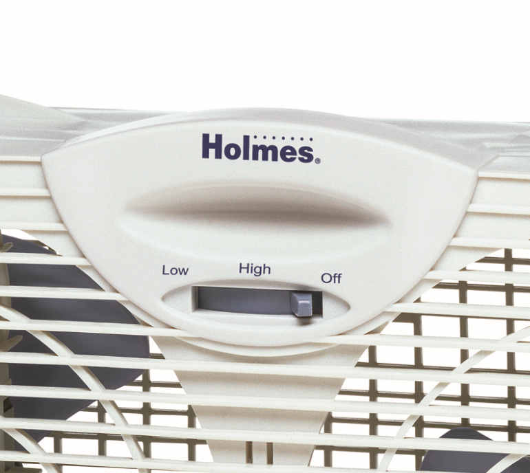fan, window fan, holmes, hot weather