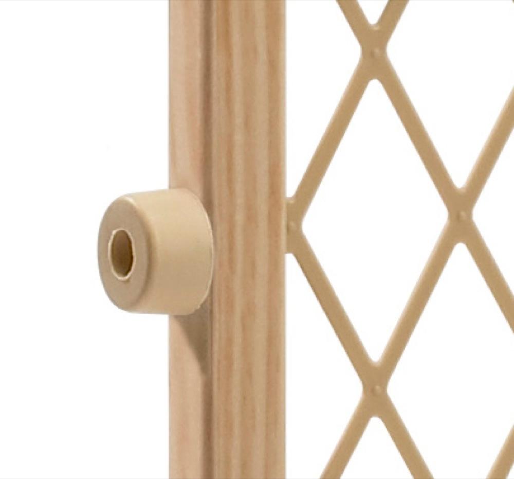 Evenflo position & lock tall wood gate Clearance