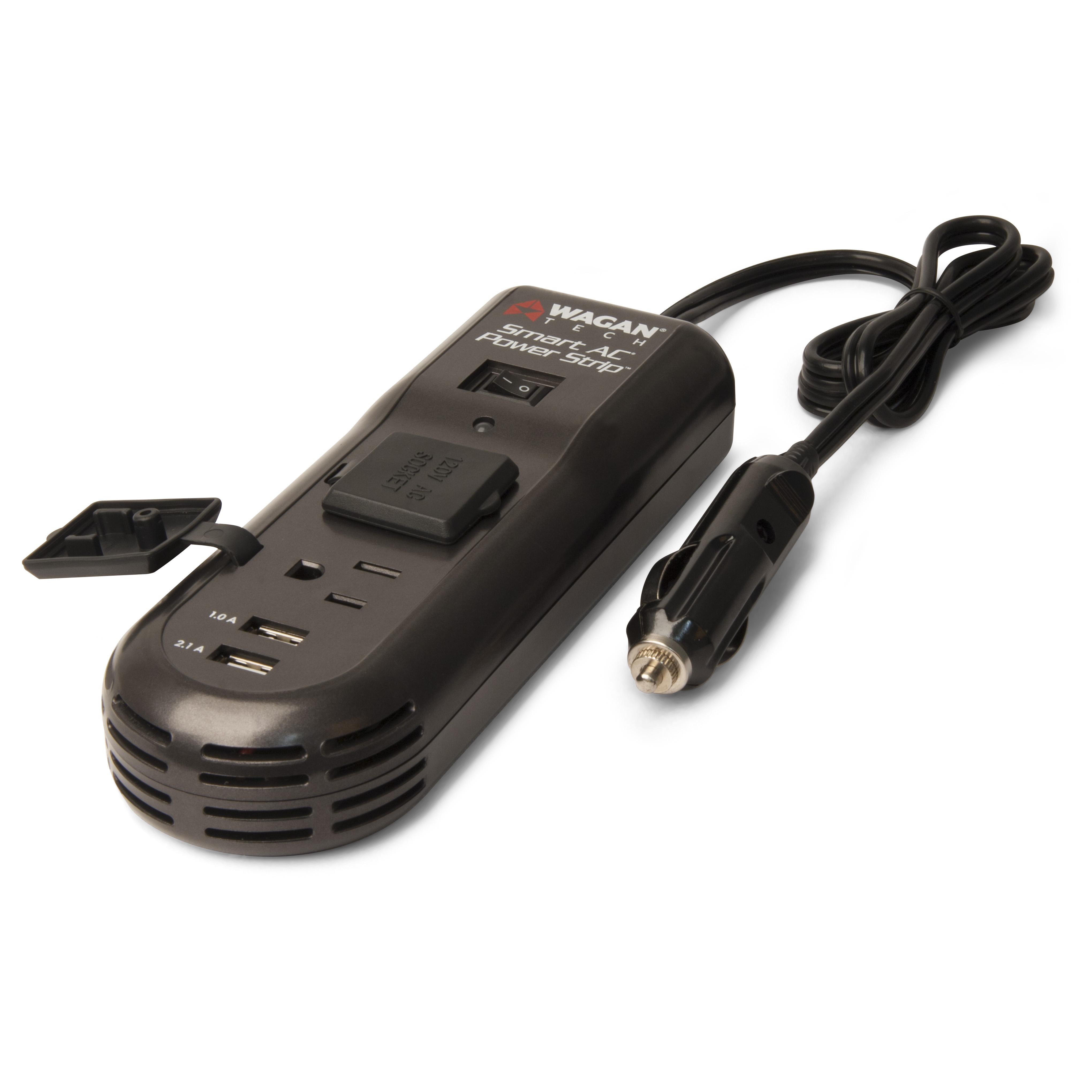 Wagan EL2621 Smart AC Power Strip Inverter Car Electronics