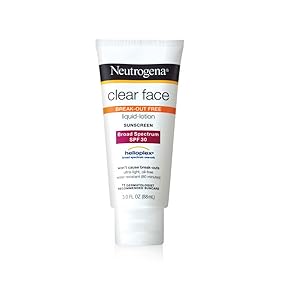 Neutrogena Clear Face Liquid Lotion Sunscreen SPF 30