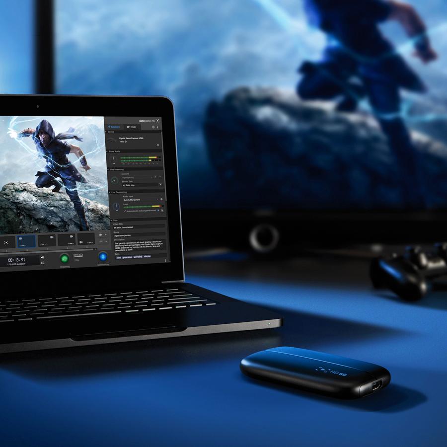 Elgato Game Capture HD60, for PlayStation 4, Xbox One and