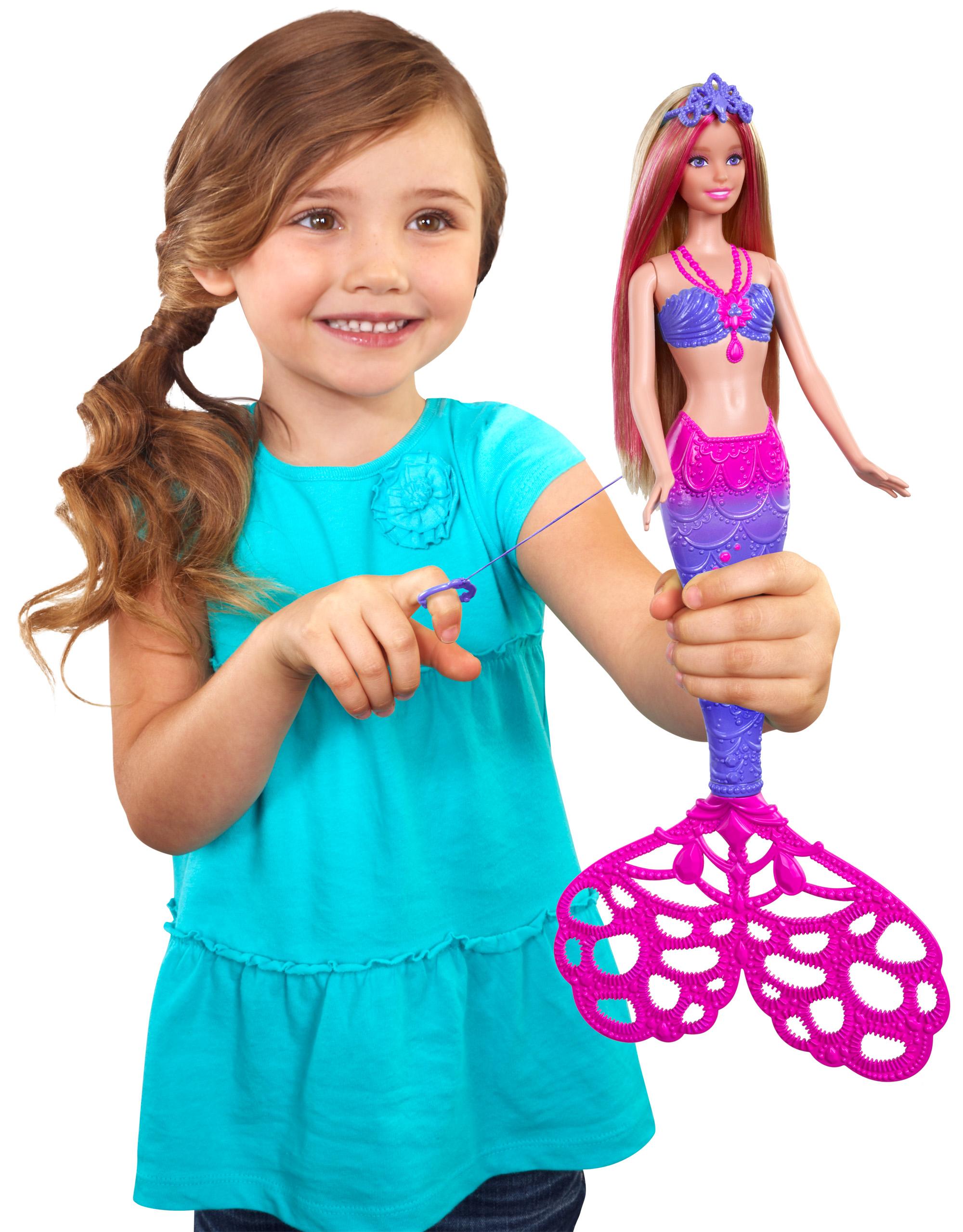 Barbie BubbleTastic Mermaid Doll Toys & Games