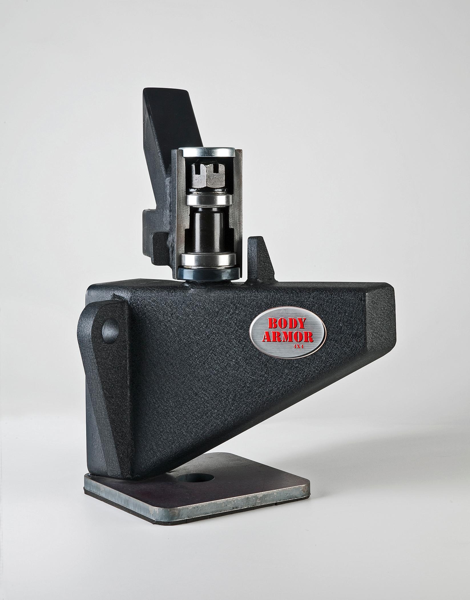 Body Armor 4x4 (5295) Black Steel Swing Arm Tire Carrier