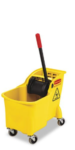 All-in-One Tandem Mop Bucket & Wringer