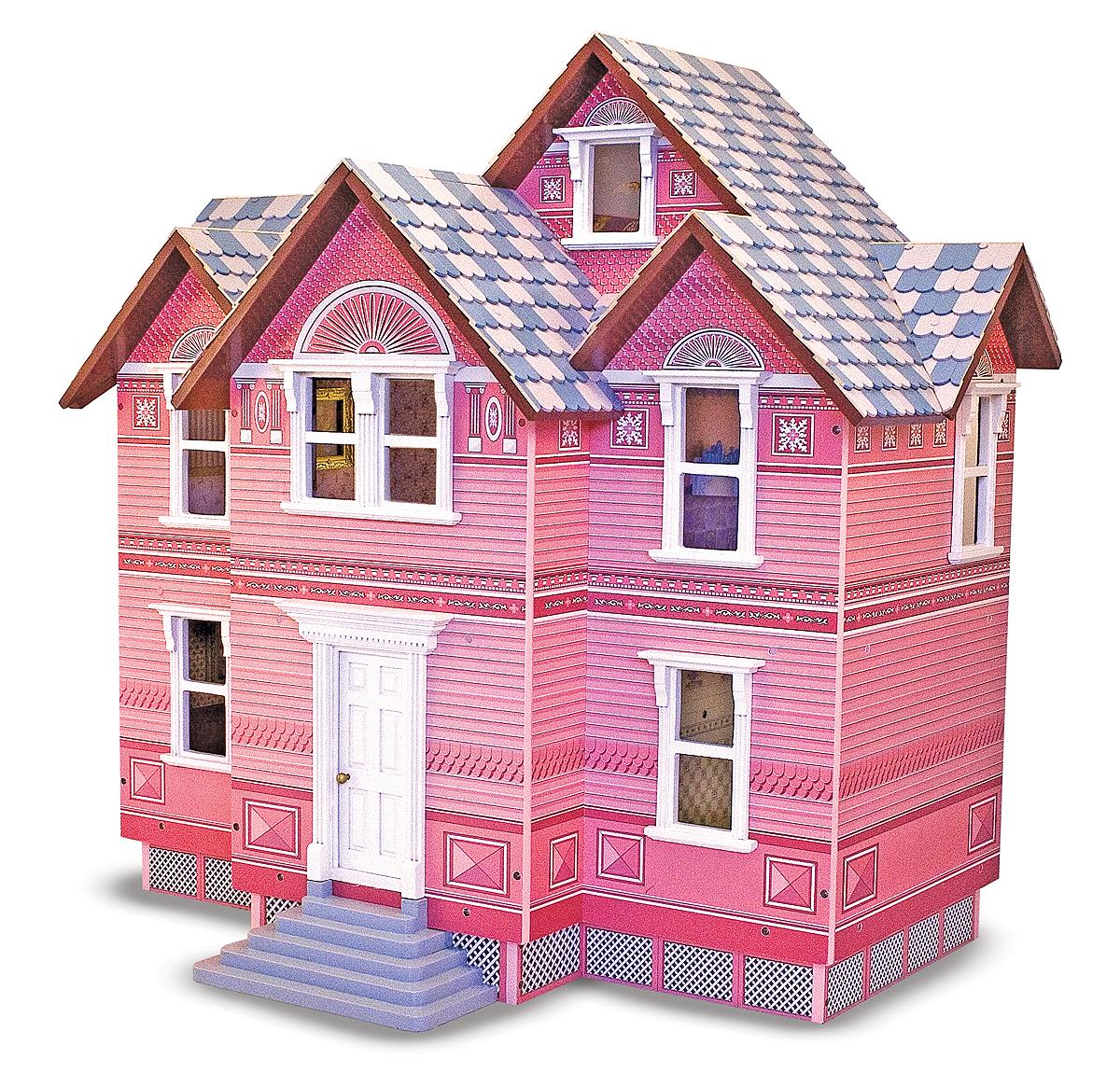 Melissa & Doug Classic Heirloom Victorian Doll House